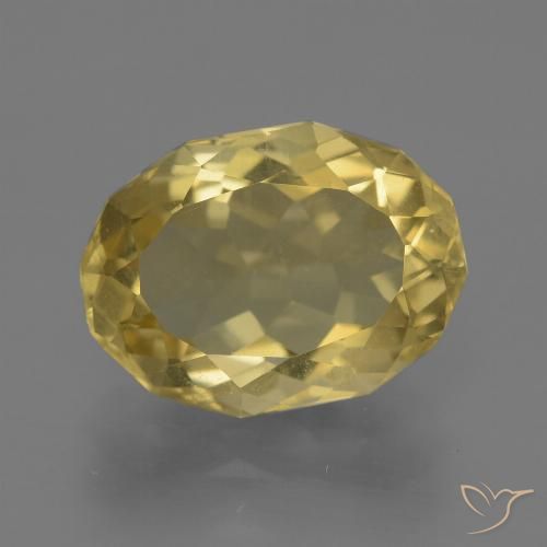 5.56ct Natürlicher Hell Gold Apatit, Oval, VS
