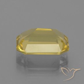 9,17 ctw natürlicher Helles Gold-Gelb Apatit, Oktagonschliff, VVS-VS