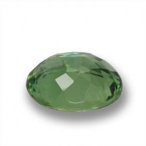 1,38 ctw natürlicher grüner Apatit, Oval Schliff, VS-SI