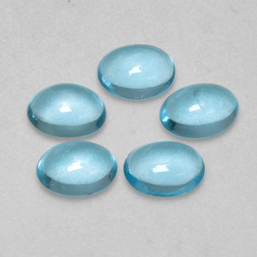 1.90 ct natürliche hellblau-grün Apatit-Edelsteine, Oval, Transparent