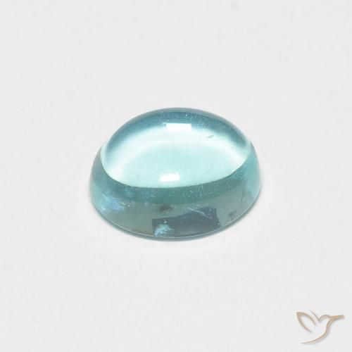 9,17 ctw natürlicher Hellblau-Grün Apatit, Oval, Transparent