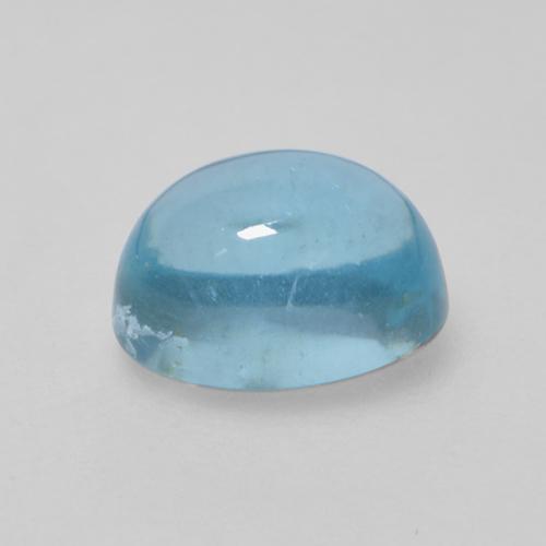 9,17 ctw natürlicher hellblau Apatit, Oval Schliff, Transparent