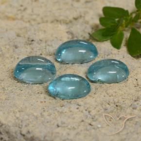 1.87 ct natürliche Blaugrüner Ton Apatit-Edelsteine, Oval, Transparent