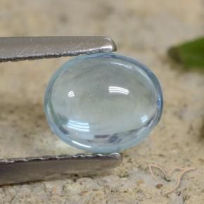 9,17 ctw natürlicher Hellblau Apatit, Oval, Transparent