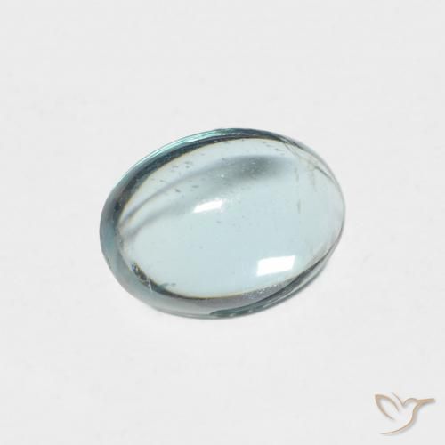 9,17 ctw natürlicher Hellblau-Grün Apatit, Oval, Transparent