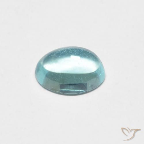 9,17 ctw natürlicher Hellblau-Grün Apatit, Oval, Transparent