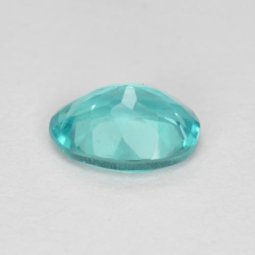0,82 ctw natürlicher türkiser Apatit, Oval Schliff, VS
