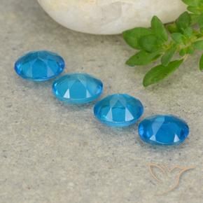 1.48 ct natürliche Mittelblau Apatit-Edelsteine, Oval, VS