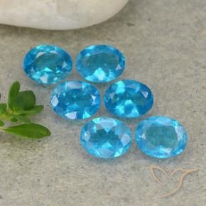 1.90 ct natürliche Mittelblau Apatit-Edelsteine, Oval, VS