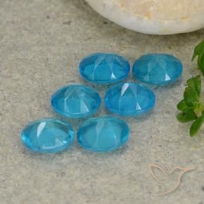 2.23 ct natürliche Blau Apatit-Edelsteine, Oval, VS