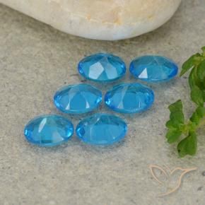 1.97 ct natürliche Mittelblau Apatit-Edelsteine, Oval, VS