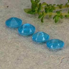 1.60 ct natürliche Mittelblau Apatit-Edelsteine, Oval, VS