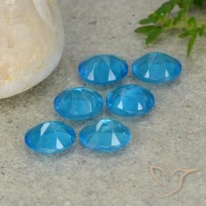 2.24 ct natürliche Blau Apatit-Edelsteine, Oval, VS