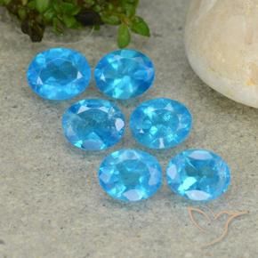 2.32 ct natürliche Mittelblau Apatit-Edelsteine, Oval, VS