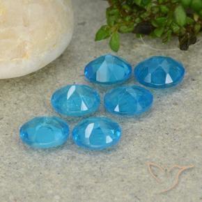 2.32 ct natürliche Mittelblau Apatit-Edelsteine, Oval, VS