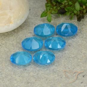 2.42 ct natürliche Blau Apatit-Edelsteine, Oval, VS