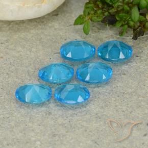 1.90 ct natürliche Blau Apatit-Edelsteine, Oval, VS