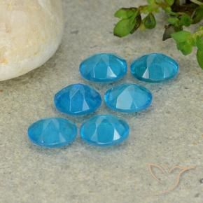 2.20 ct natürliche Blau Apatit-Edelsteine, Oval, VS