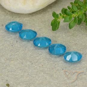 1.89 ct natürliche Blau Apatit-Edelsteine, Oval, VS