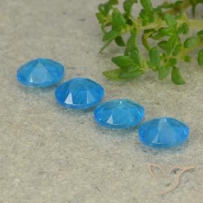 1.38 ct natürliche Blau Apatit-Edelsteine, Oval, VS
