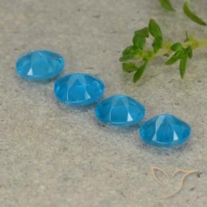1.54 ct natürliche Mittelblau Apatit-Edelsteine, Oval, VS