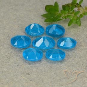 2.90 ct natürliche Blau Apatit-Edelsteine, Oval, VS