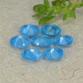 2.26 ct natürliche Mittelblau Apatit-Edelsteine, Oval, VS