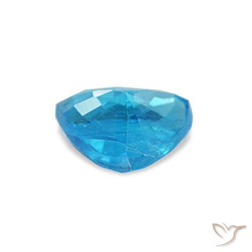 0,49 ctw natürlicher blauer Apatit, Trillion, SI