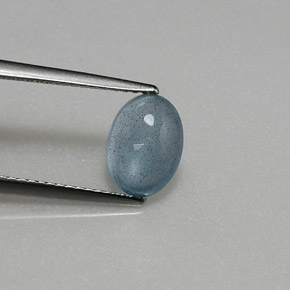 1,86 ctw natürlicher blauer Aquamarin, Transparent, Transparent / Lichtdurchlässig