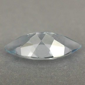 1,40 ctw natürlicher blauer Aquamarin, Marquise, IF