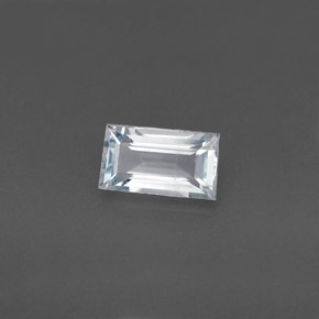 0,73 ctw natürlicher blauer Aquamarin, Baguette, VS