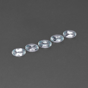  ct natürliche blauer Aquamarin-Edelsteine, Oval Schliff, VVS