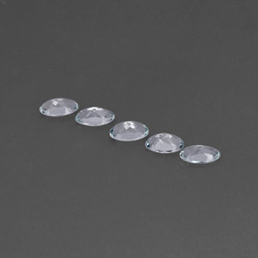  ct natürliche blauer Aquamarin-Edelsteine, Oval Schliff, VVS
