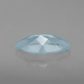 1,55 ctw natürlicher blauer Aquamarin, Marquise, VVS-VS