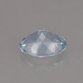 1,12 ctw natürlicher blauer Aquamarin, Oval Schliff, VVS