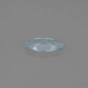 0,82 ctw natürlicher blauer Aquamarin, Marquise, VVS-VS