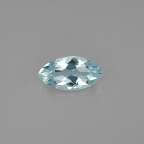 0,94 ctw natürlicher blauer Aquamarin, Marquise, VS