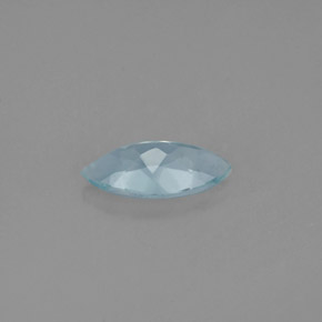 0,94 ctw natürlicher blauer Aquamarin, Marquise, VS