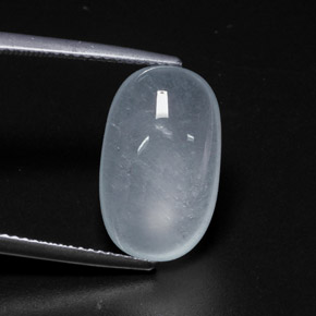 9,17 ctw natürlicher hellblau Aquamarin, Oval Schliff, Lichtdurchlässig