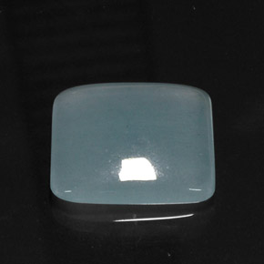 16,66 ctw natürlicher blauer Aquamarin, Kissenschliff, Lichtdurchlässig