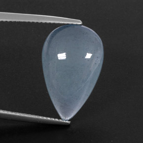 11,84 ctw natürlicher blauer Aquamarin, Transparent, Transparent / Lichtdurchlässig