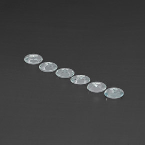  ct natürliche hellblau Aquamarin-Edelsteine, Oval Schliff, VVS-VS