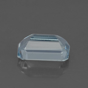 1,35 ctw natürlicher blauer Aquamarin, Smaragdschliff, VVS