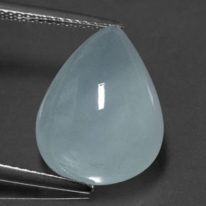 11,50 ctw natürlicher blauer Aquamarin, Transparent, Transparent / Lichtdurchlässig