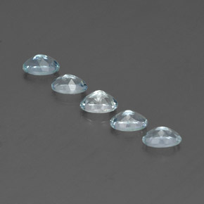  ct natürliche blauer Aquamarin-Edelsteine, Oval Schliff, VVS
