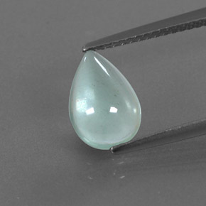 1,36 ctw natürlicher grüner Aquamarin, Transparent, Transparent / Lichtdurchlässig