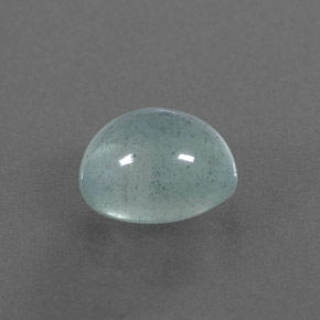 3,39 ctw natürlicher grüner Aquamarin, Transparent, Transparent / Lichtdurchlässig