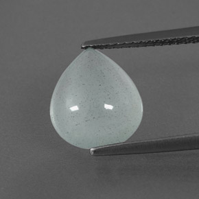 3,20 ctw natürlicher grüner Aquamarin, Transparent, Transparent / Lichtdurchlässig