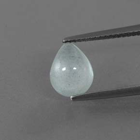 2,03 ctw natürlicher grüner Aquamarin, Transparent, Transparent / Lichtdurchlässig