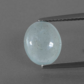 2,39 ctw natürlicher grüner Aquamarin, Transparent, Transparent / Lichtdurchlässig
